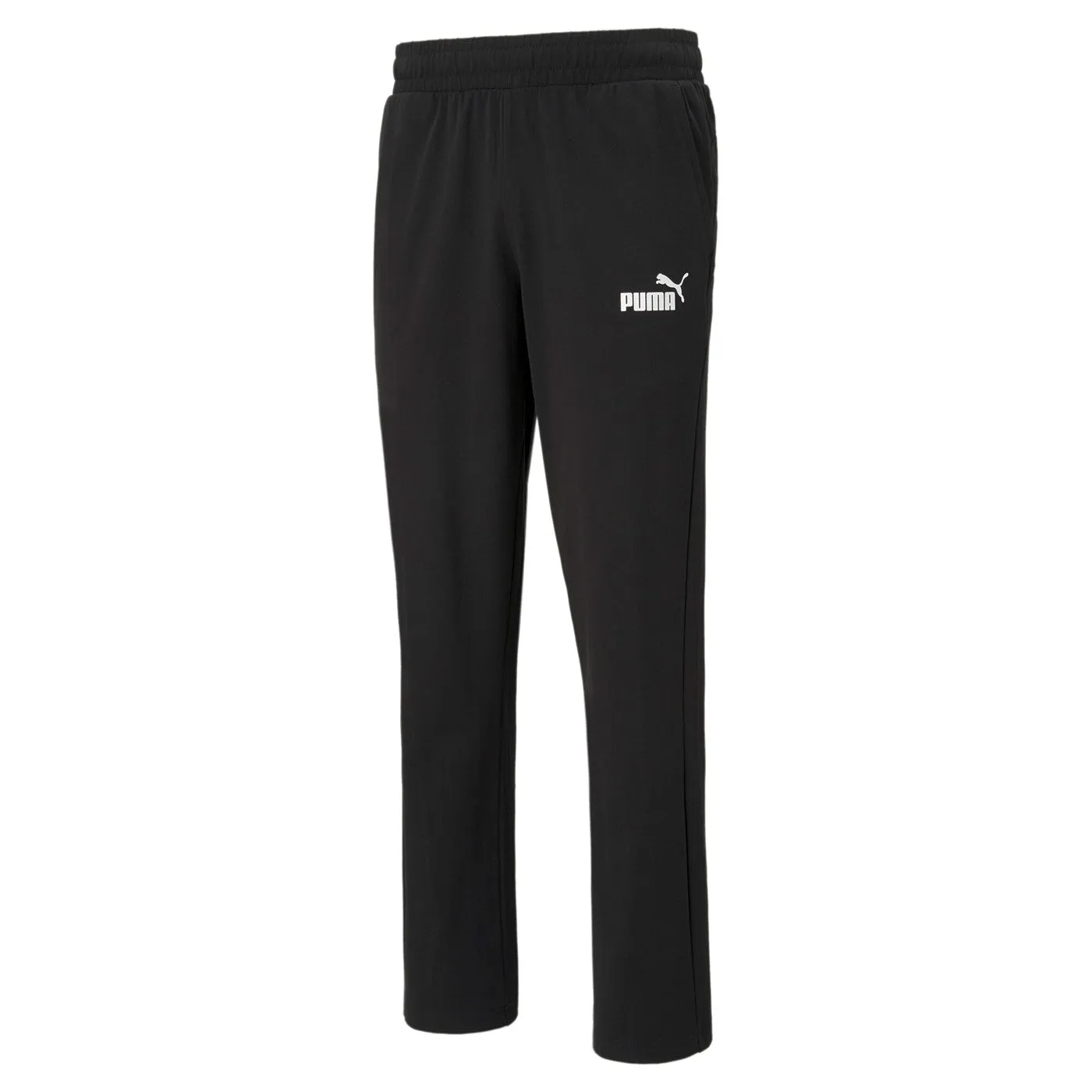 Flex Fabric Puma pantalone sportivo da uomo in cotone jersey ESS Jersey Pants op 586747 01 black