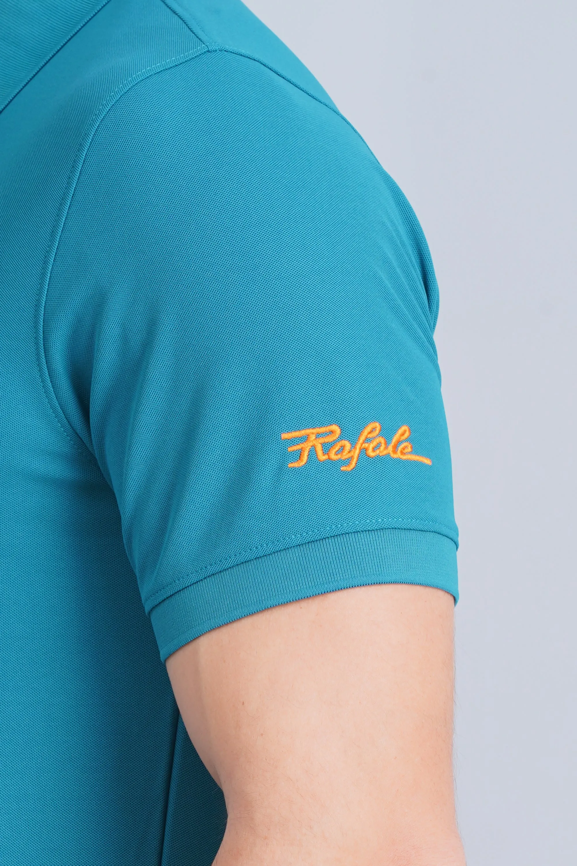 Team Uniform Comfort Design Men's Polo T Shirt Rafale Blue