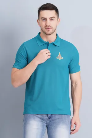Everyday Style All-Day Wear Men's Polo T Shirt Rafale Blue