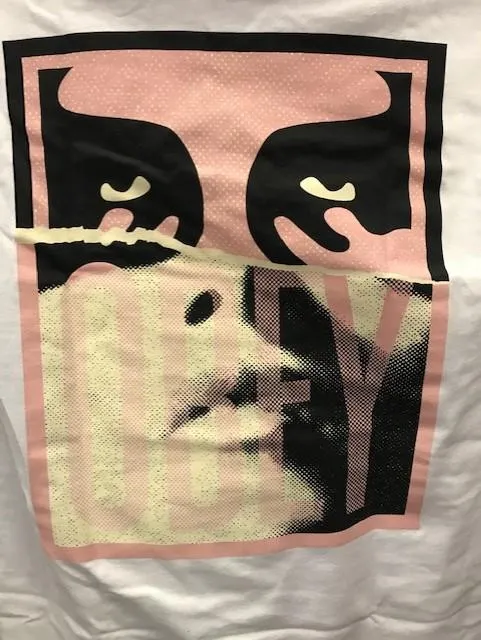 futuristic Obey maglietta manica corta da adulti Noire Icon 2 Basic 163082330 bianco