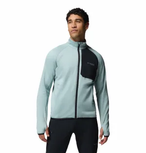 Weekend Errand Layered Fit Columbia Men Blue OmniWick Triple Canyon Grid II Fleece Jacket