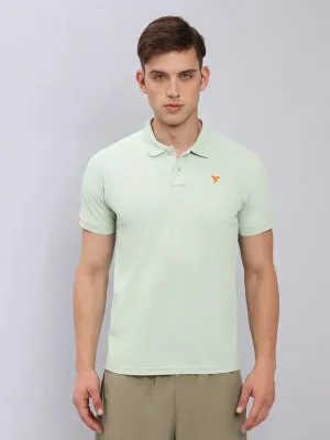 Comfy Flex All Day Wear Men Solid Slim Fit Polo T-shirt with MATPIQ