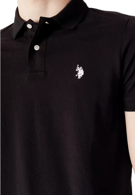 Office To Dinner Classic Layer U.S. Polo Assn. Polo uomo manica corta King 41029 65079 199 nero