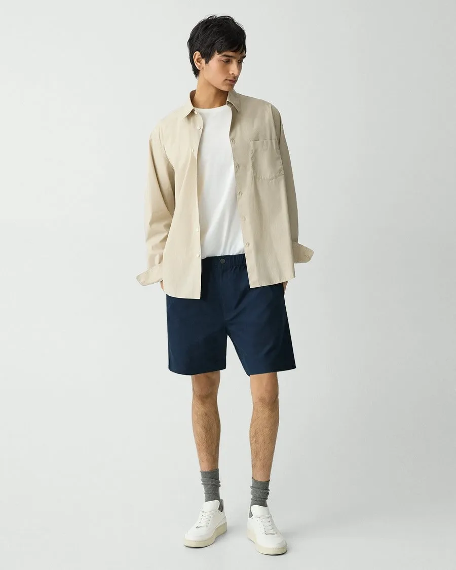 Theory Weekend Shirt - Earl Grey Breezy Fit Holiday Ease
