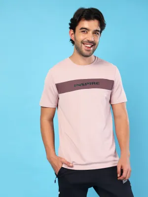 Casual Look Wear Casual Fit Men Solid Slim Fit Crew Neck T-shirt with TECHNO COOL 