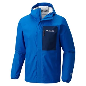 Columbia Men Blue Summit Sleeker Shell Waterproof standard size
