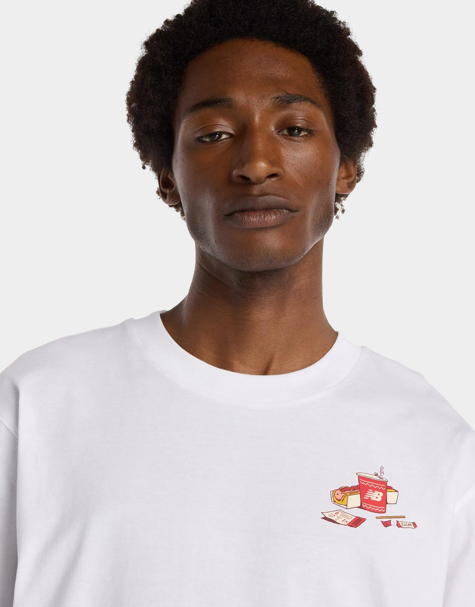 TexturedWeavePattern Breezy Design Spectator T-Shirt