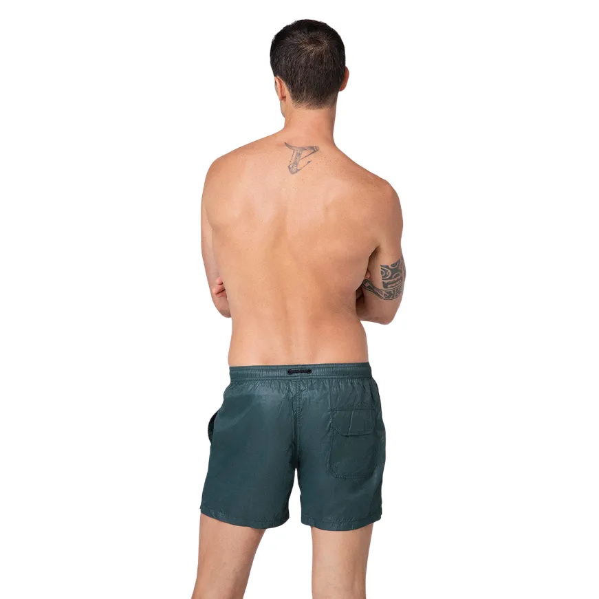 F**K pantaloncino costume mare da uomo M01BU02VS verde Slim performance