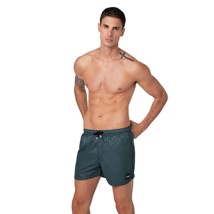 F**K pantaloncino costume mare da uomo M01BU02VS verde Preppy Style Versatile Piece