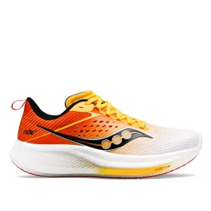 Ventilated Tongue fall running shoes Saucony Men's Ride 17 Running Shoes
