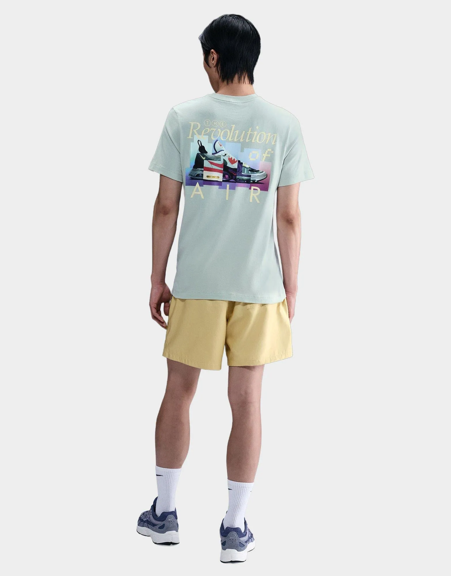 Stretchable Fabric Side Vent Design Sportswear T-Shirt