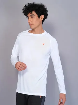 Loose fitting comfort Men Solid Slim Fit Crew Neck T-shirt with TECHNO COOL