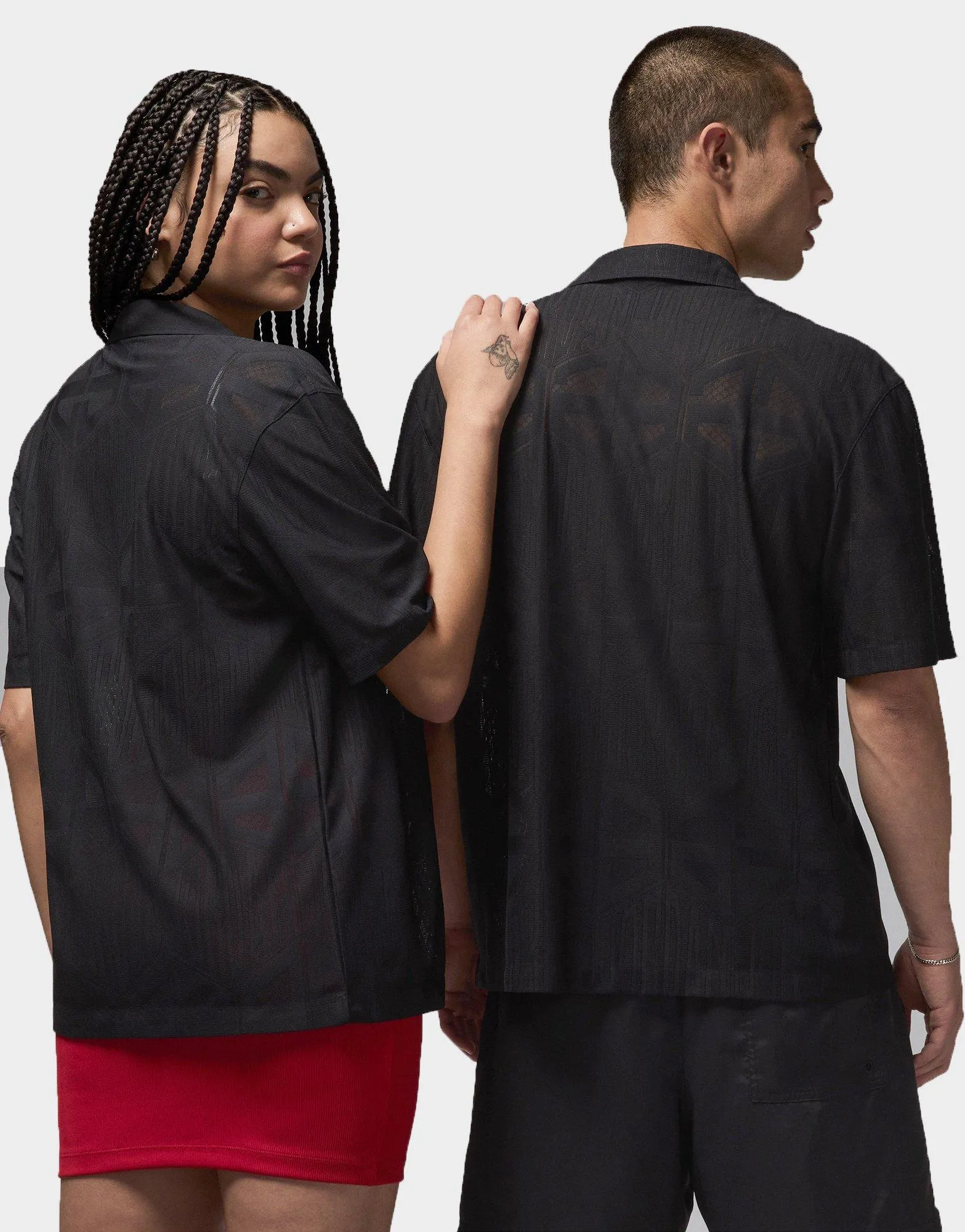 Short-Sleeve Knit Top (Unisex) Comfy Movement SkinFriendlyFibers