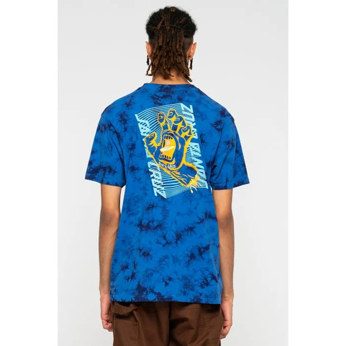 Chill Vibes Santa Cruz maglietta manica corta da uomo Split Strip azzurro-blu