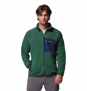 Quick Fit Weekend Chill Columbia Men Green Fast Trek Overlay Fleece Jacket