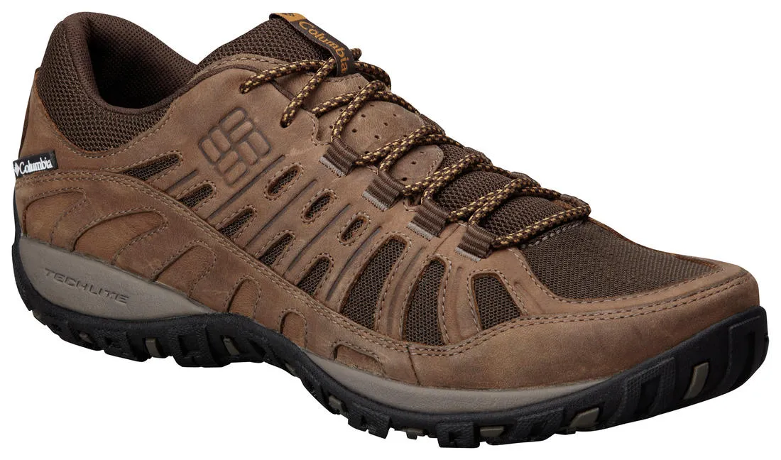 Columbia Men Brown Peakfreak Enduro Leather Trail Navigation