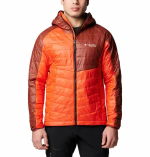 Columbia Men Orange Platinum Peak II Hooded Jacket Affordable