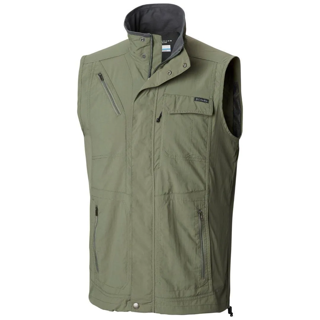 endorsement Columbia Men Green Silver Ridge II Vest (Sun Protection)