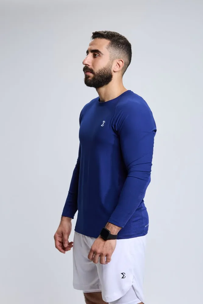 CompactFold Sport Glow Bellwether Blue Balancer Long Sleeve