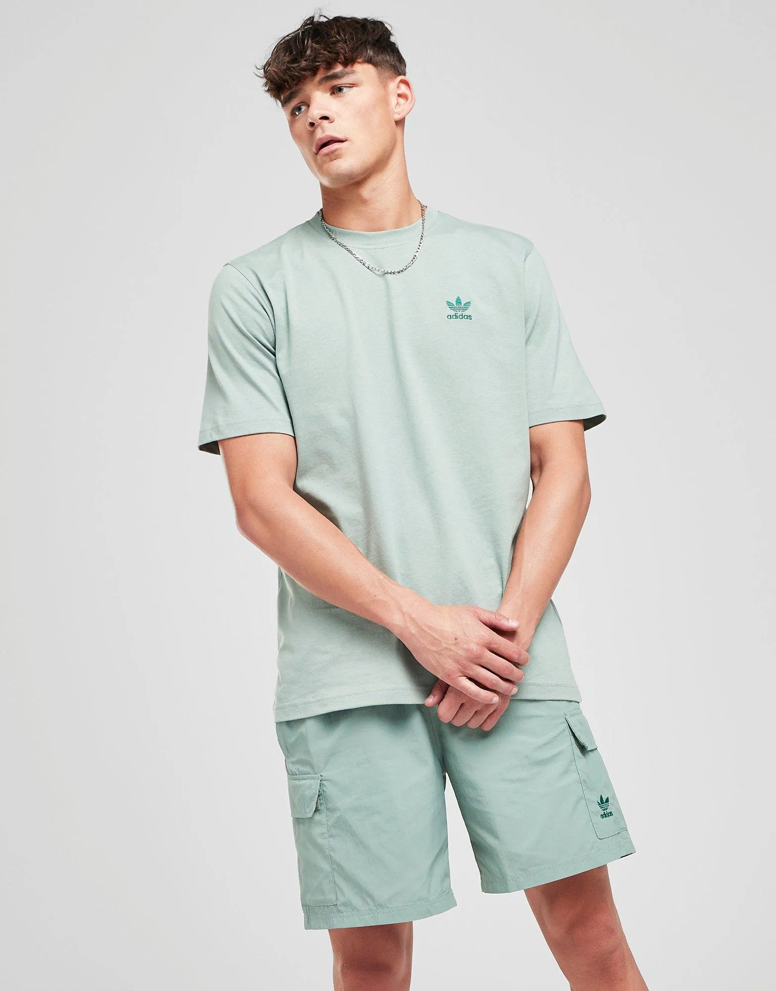 Trefoil Essentials T-Shirt Breathable Design Wear LightweightBlend
