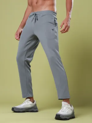 Men Solid Slim Fit Trackpants with ELASTO PLUS Cushioned Insole