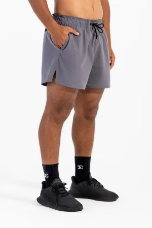 Contoured Articulation Sporty Edge Impact 5 inches Short Dark Gray