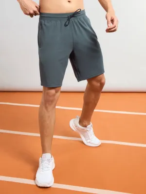 QuickReleaseBuckle Men Solid Slim Fit Sports Shorts with TS FLEXI
