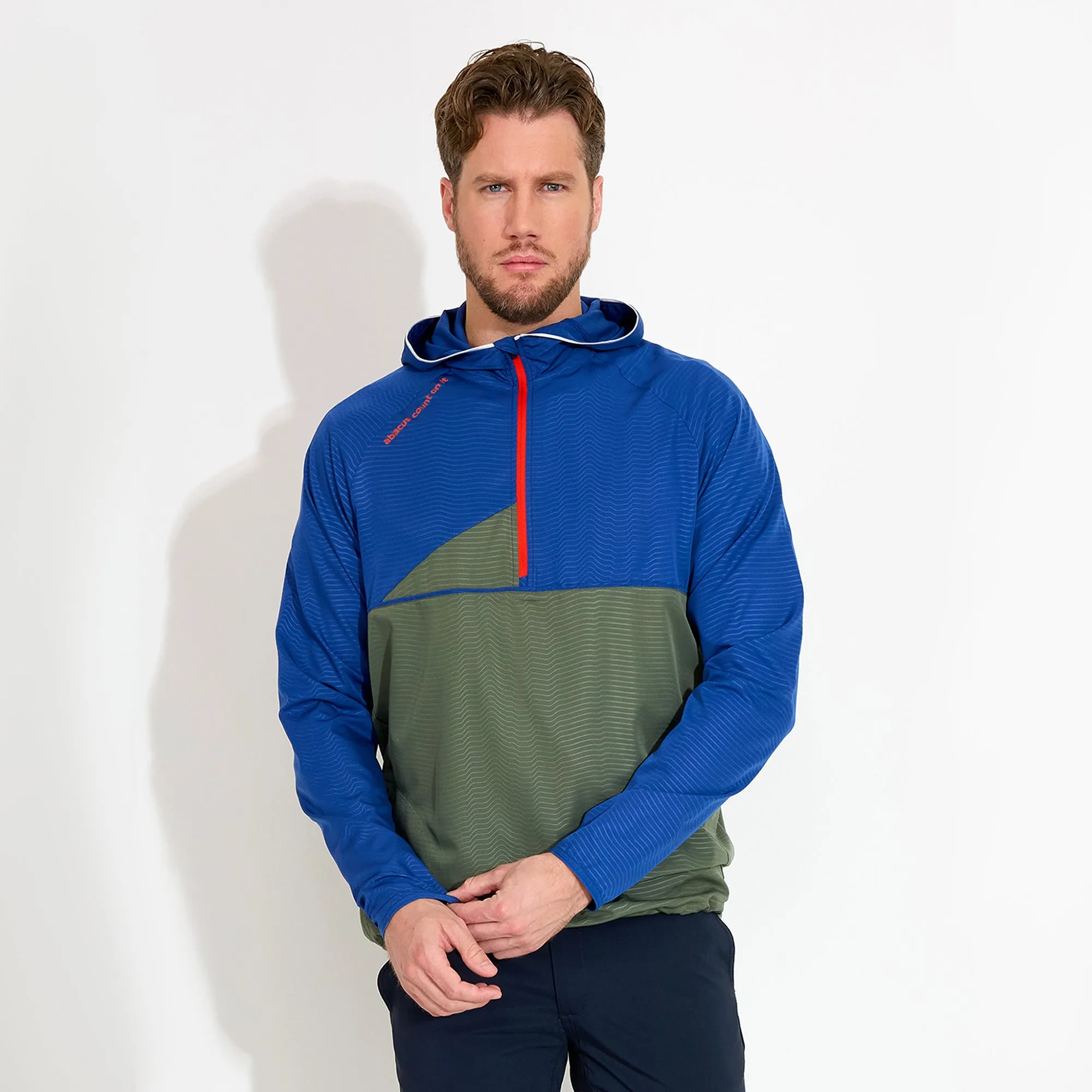 Men's Lanark Stretch Windhoodie (6oz) Fashion Comfort Cozy All Day
