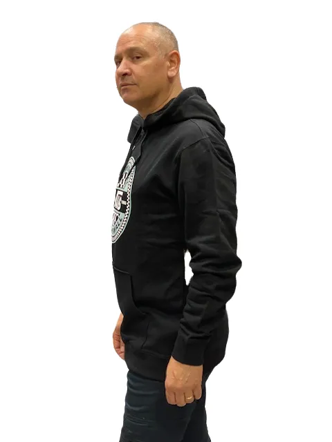Vans felpa con cappuccio Circled Checker Po VN0A7S8BBLK black Fresh Minimal Cozy Hoodie Wear