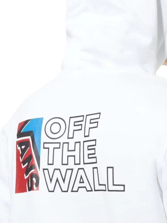 Trendy Outerwear suitable for casual events Vans felpa con cappuccio da uomo Dimension PO VN0A4RQ7WHT bianco