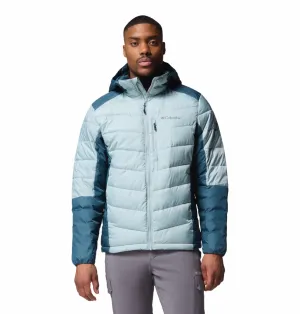 Smart Snag Free Zippers Columbia Men Blue OmniHeat Infinity Labyrinth Loop II Down Jacket