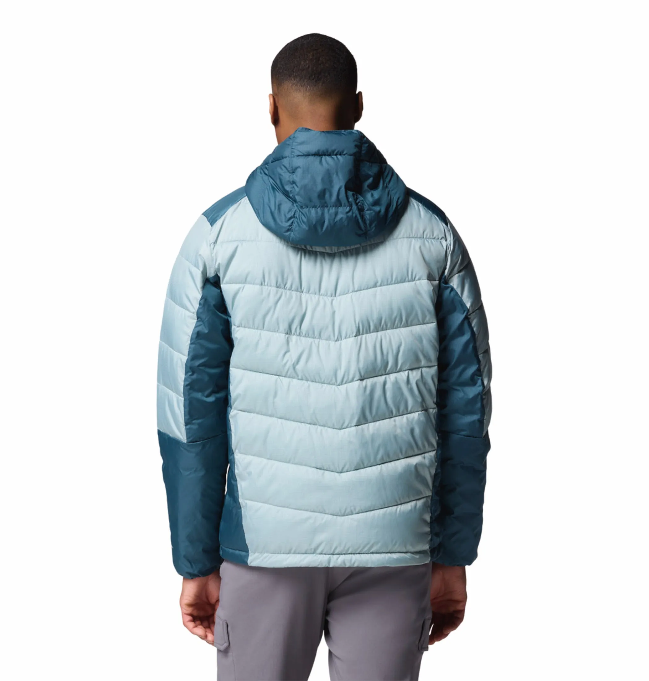 Thermal Lining Active Jacket Columbia Men Blue OmniHeat Infinity Labyrinth Loop II Down Jacket