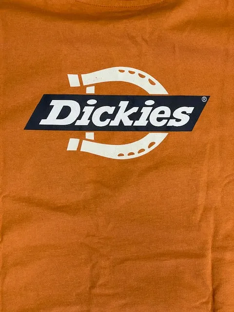 Dickies T-shirt manica corta da uomo Ruston Tee DK0A4XDC C38 giallo ocra No Fade Technology