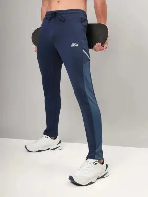 Sporty Capris Men Colorblock Relax Fit Trackpants with ELASTO PLUS