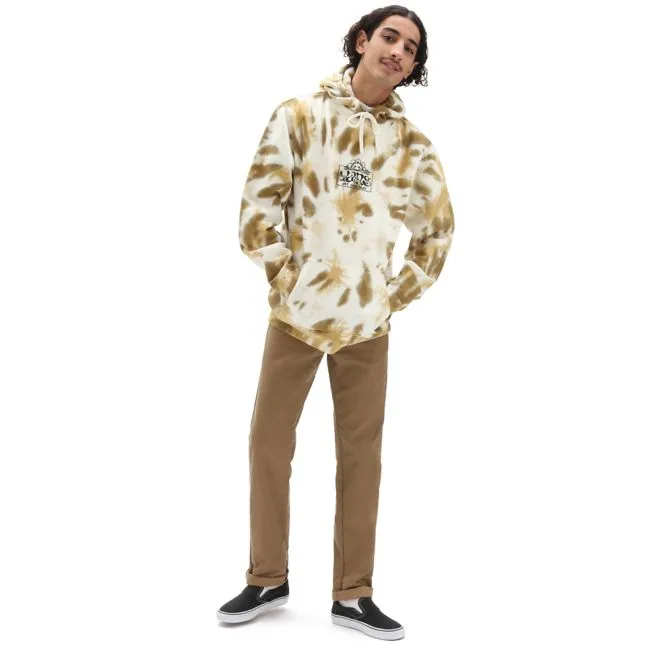Vans Felpa con cappuccio da uomo Look Ahead Tie Dye Po Nutria VN0A5KEFZBN1 beige product generic practicality