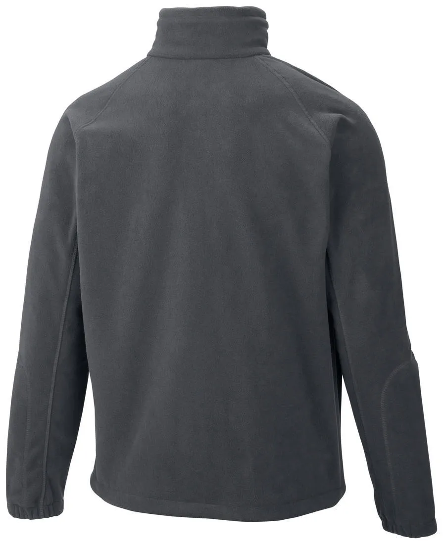 Columbia Men Grey Fast Trek II Full Zip Fleece Cold Days