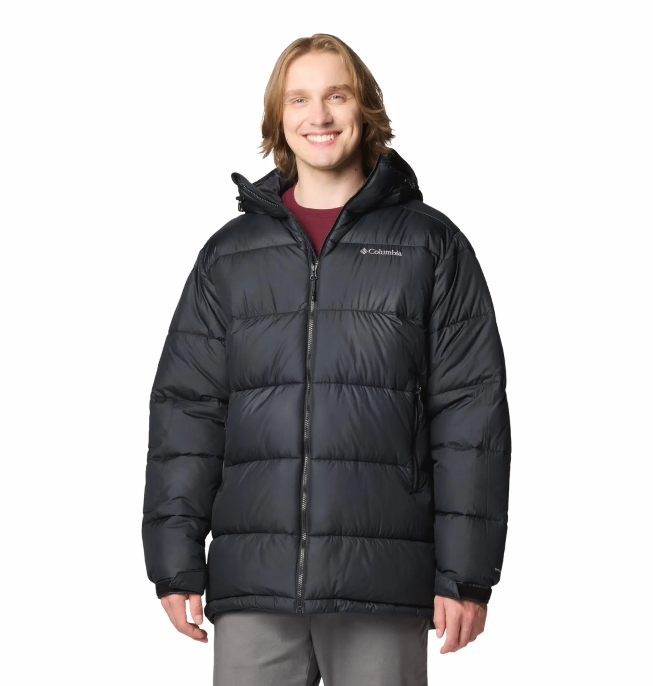 Athletic Wear musicians Columbia Men Black OmniHeat Reflective Pike Lake Parka Jacket