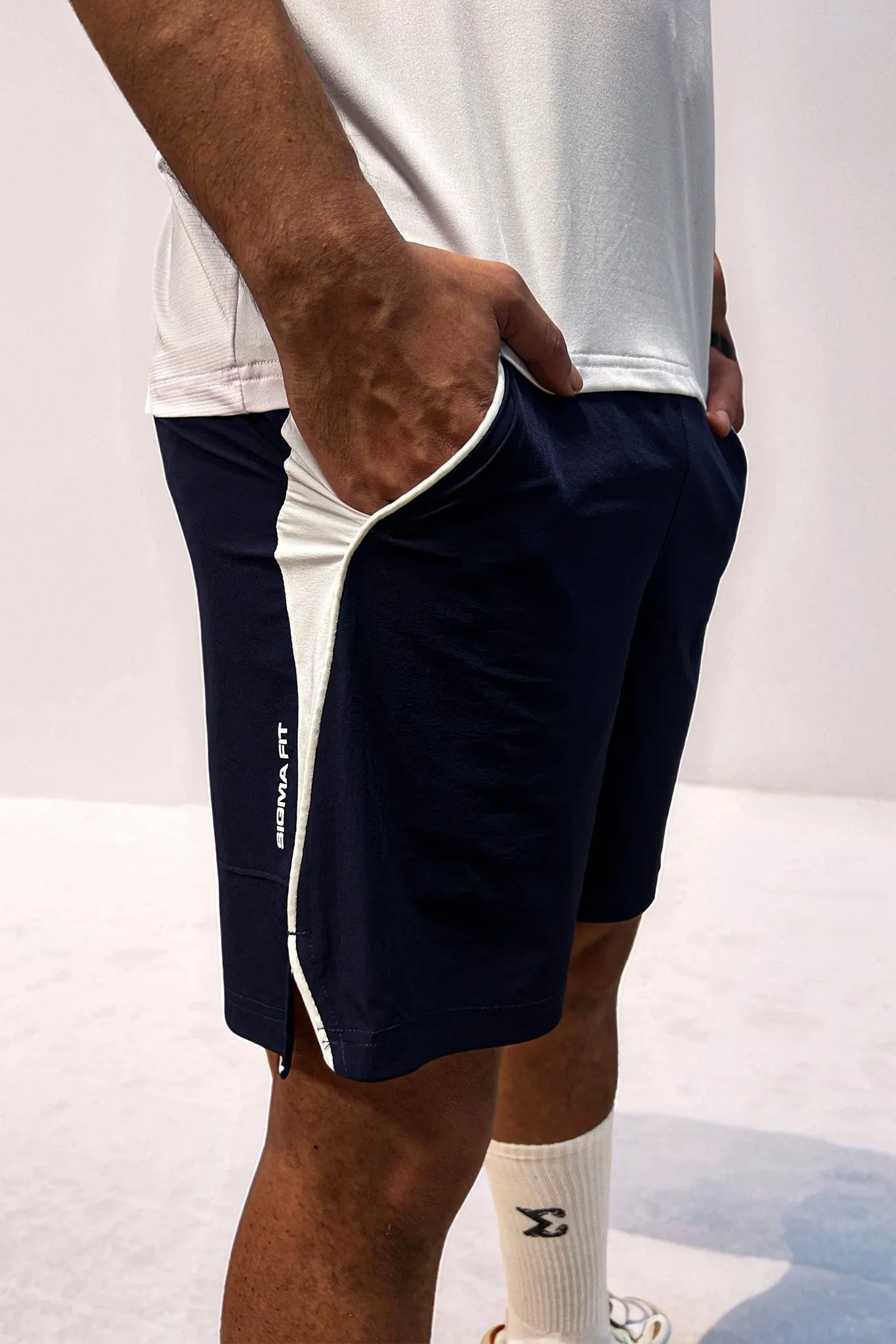 Tear Resistant Panels food industry Endurance Training Short Navy