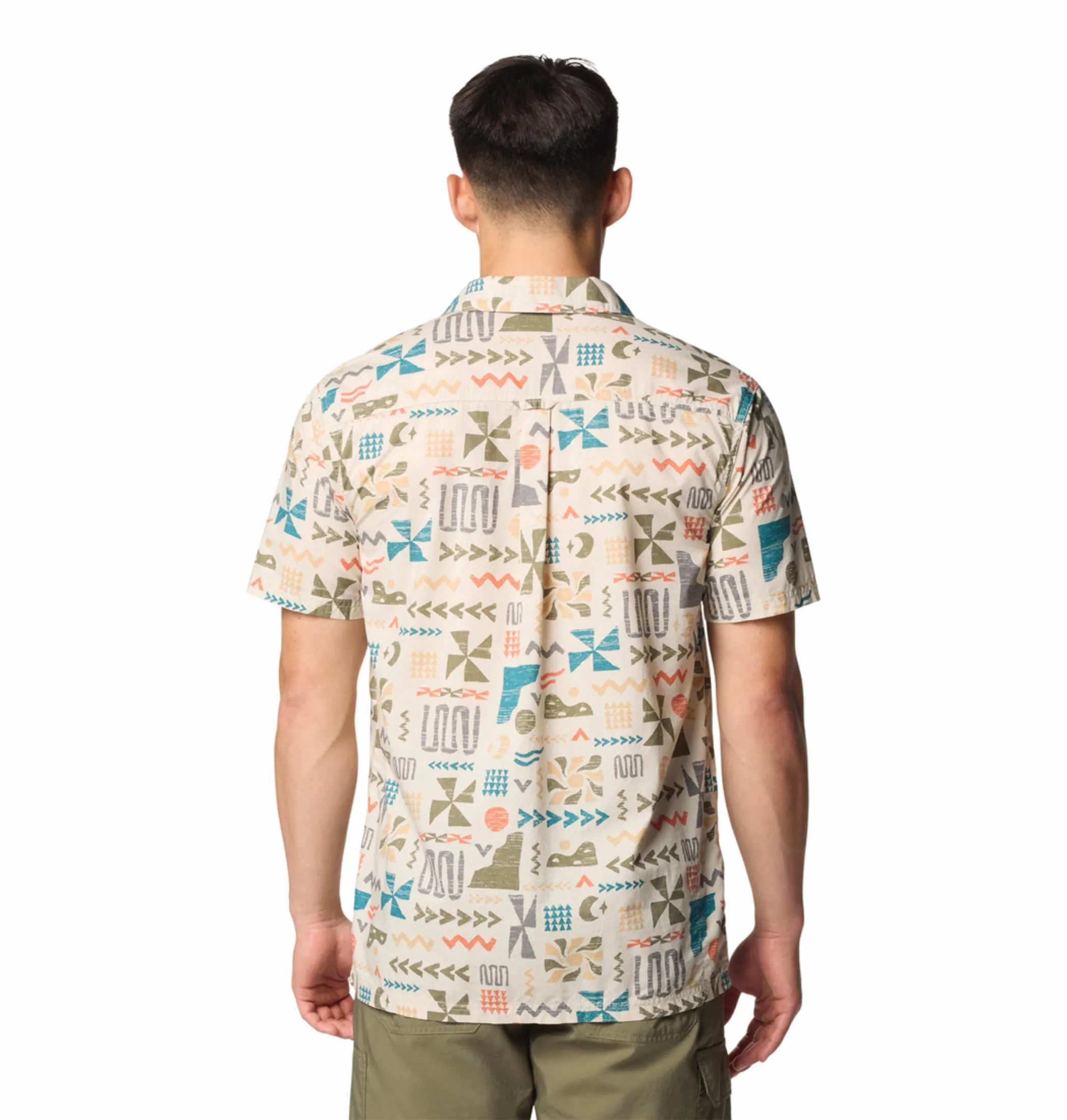 Columbia Men Brown Pine Canyon Short Sleeve Conscious Fashion