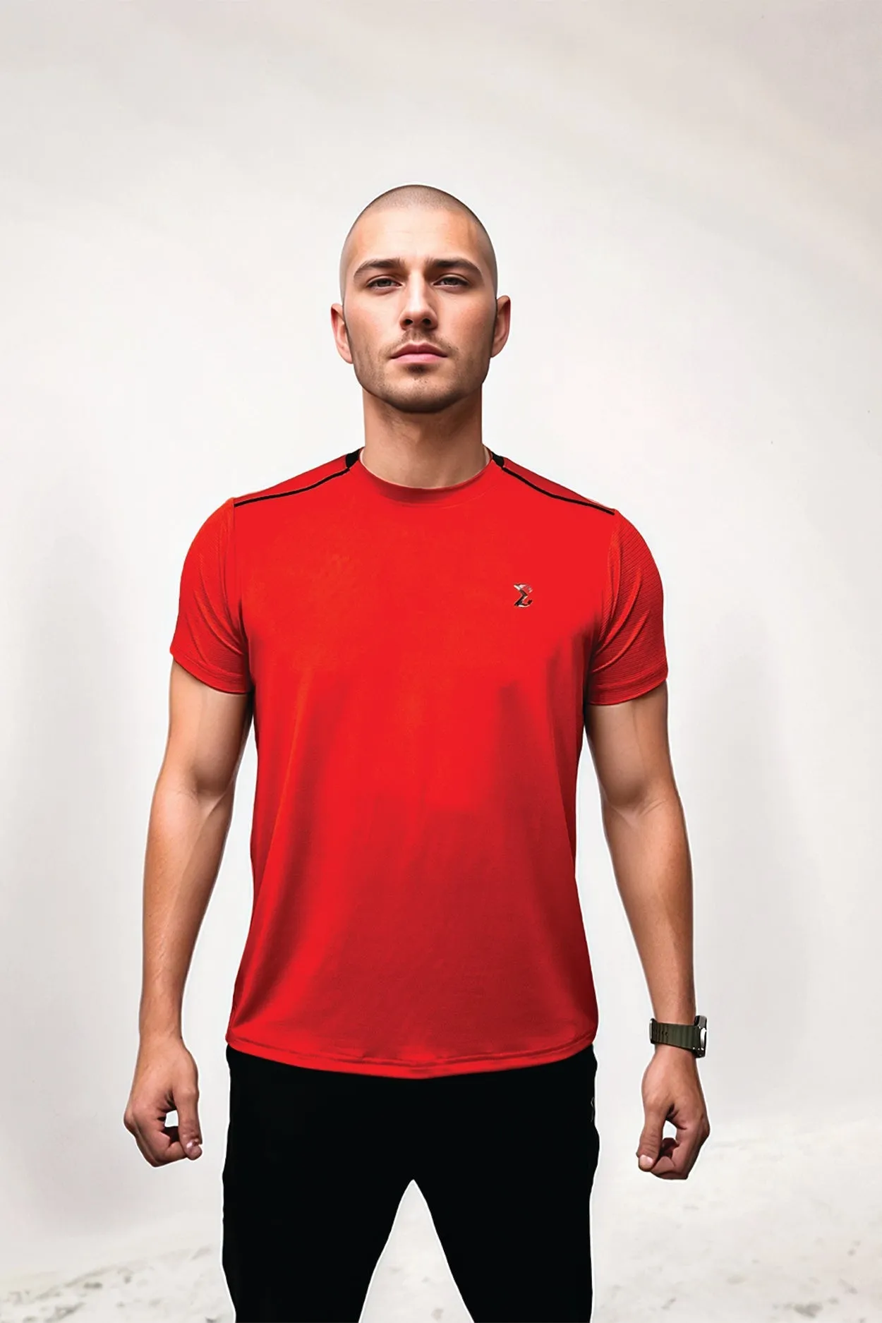 Racket Sports Tee Red Movement Friendly