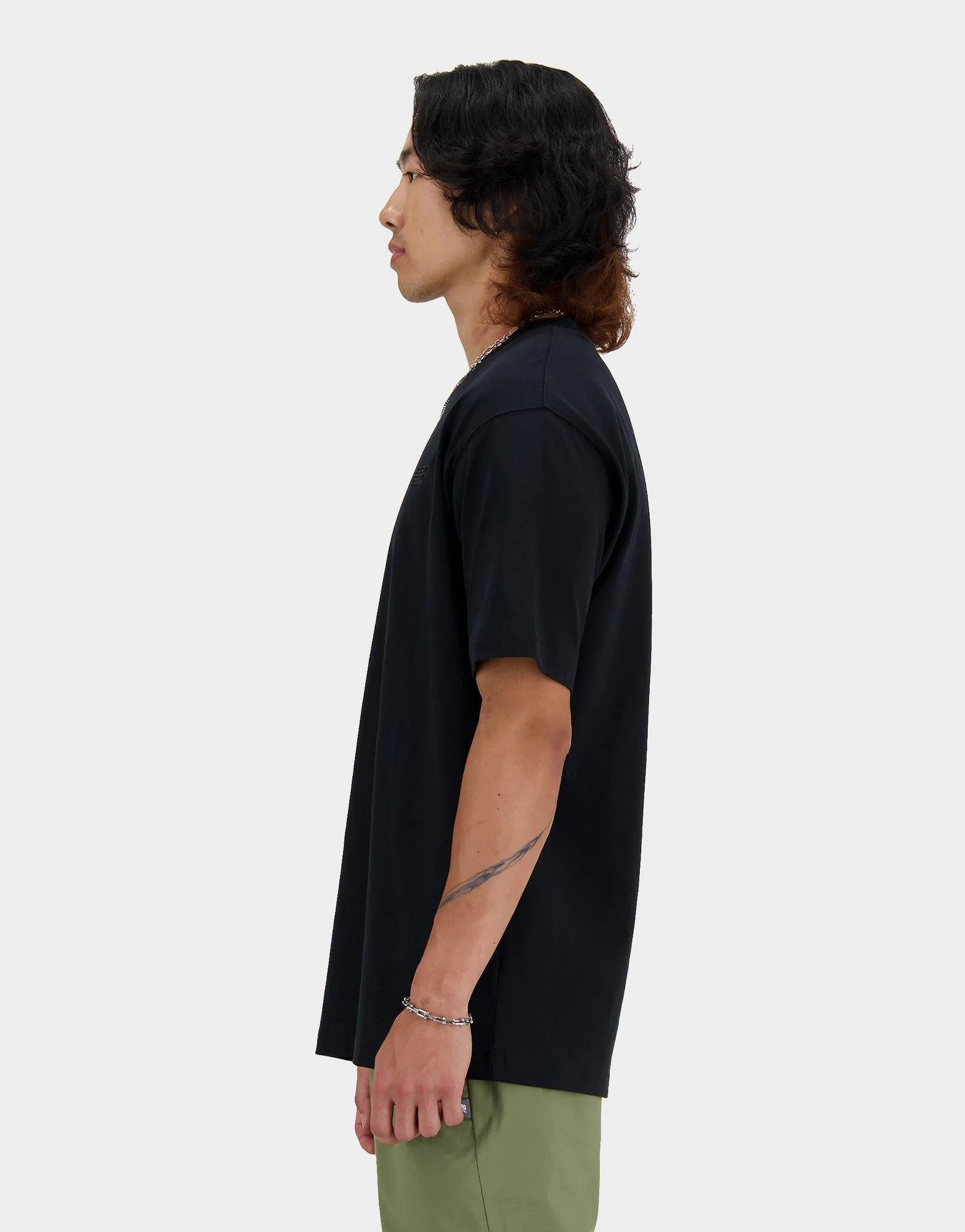 MoistureControlFibers Stone Wash Process Athletics Cotton T-Shirt