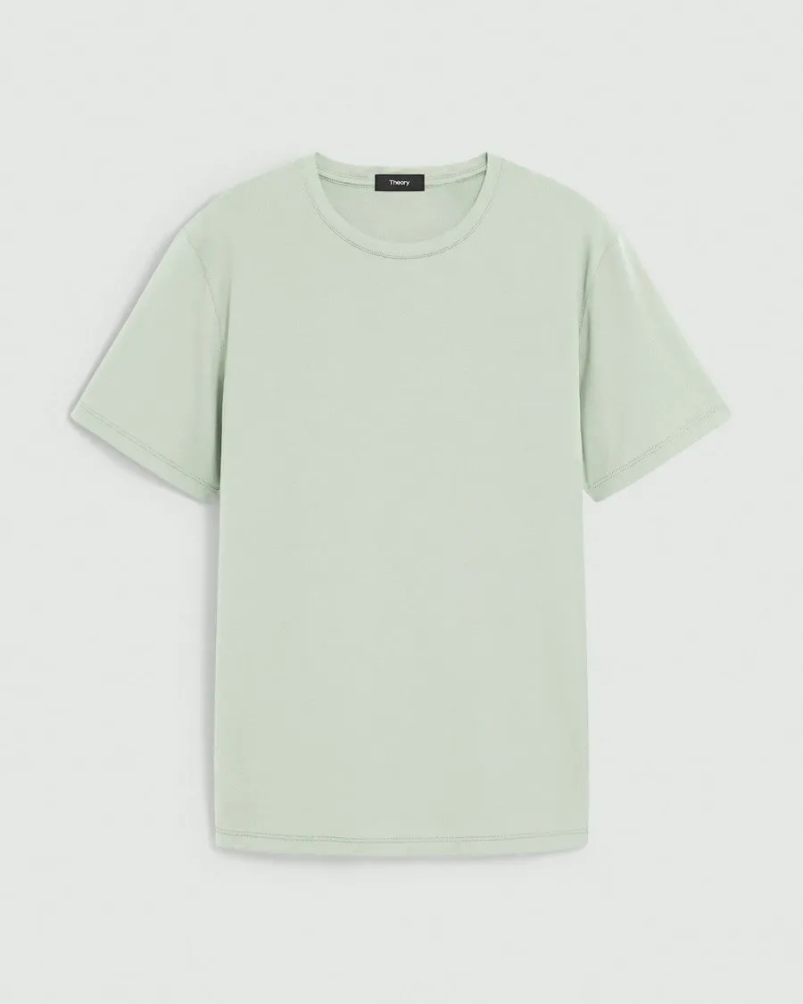 Theory Essential Tee in Anemone - Greenstone TemperatureRegulating