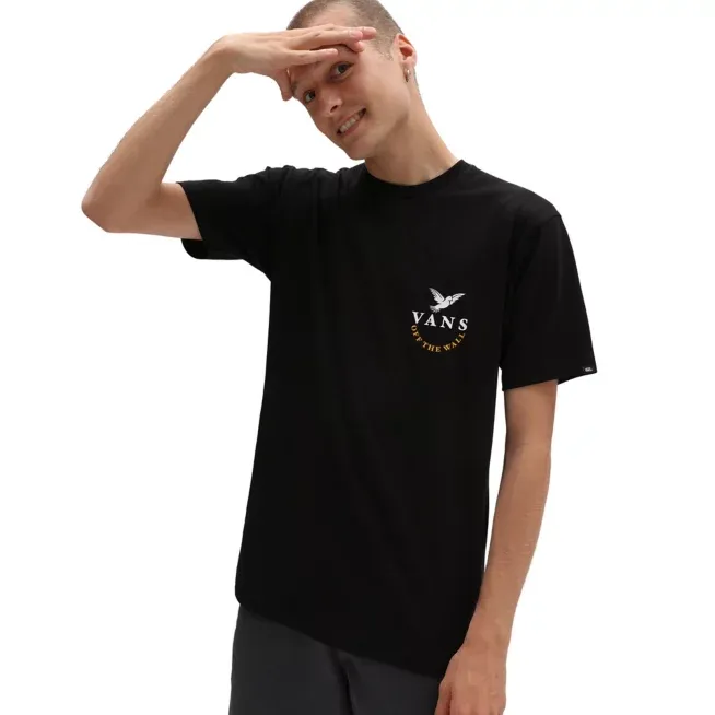 Vans maglietta manica corta da uomo Otherside SS VN0A7PKKBLK nero Stylish and Easygoing Trendy Tops