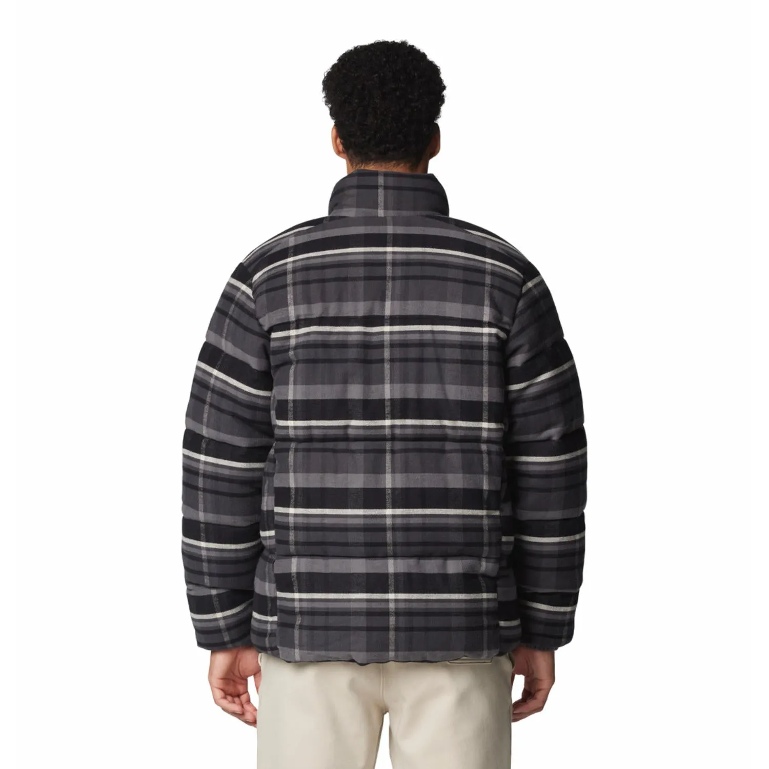 Columbia Men Black Puffect Novelty Jacket Hiking Style