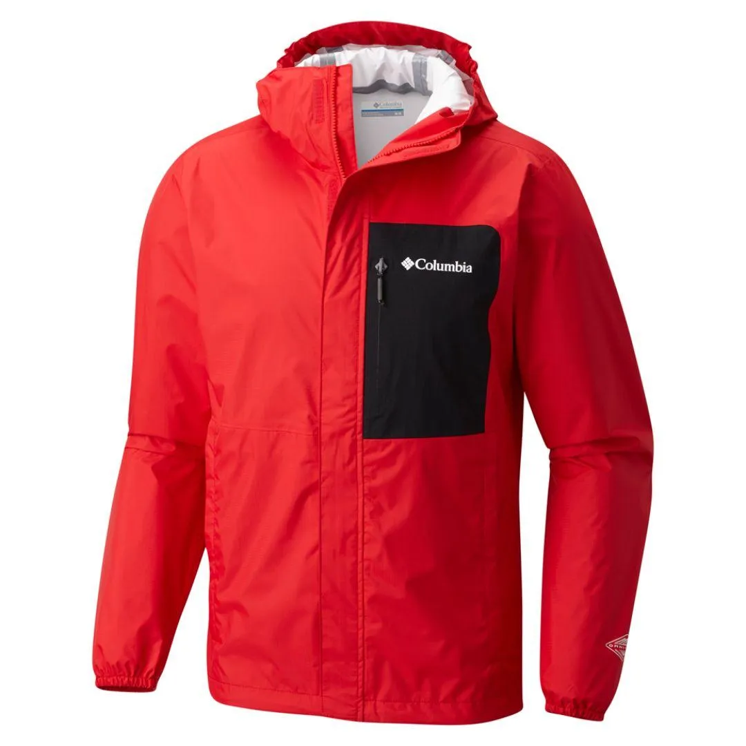Bus Communicate Columbia Men Pink Summit Sleeker Shell Waterproof