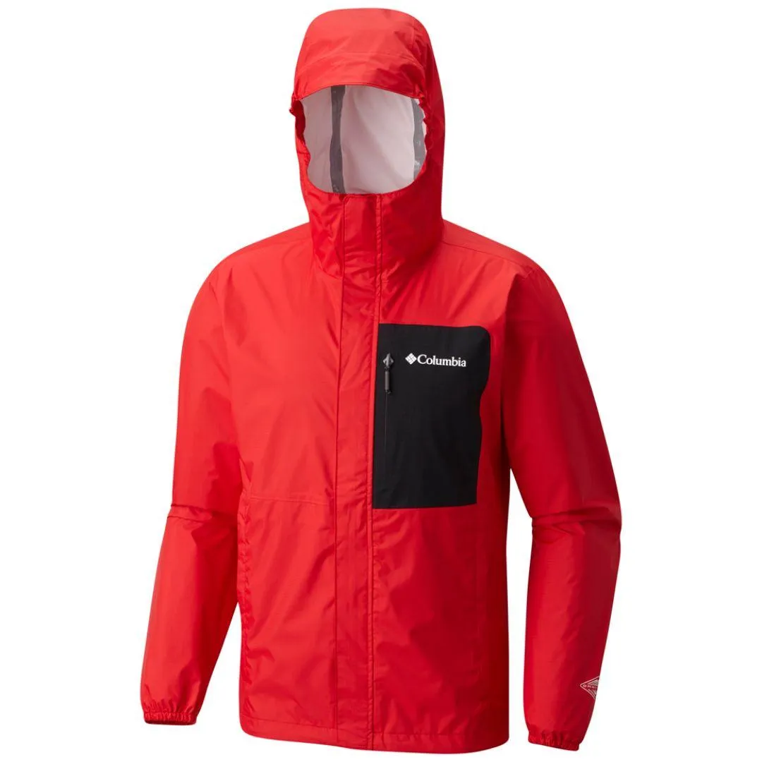 Columbia Men Pink Summit Sleeker Shell Waterproof suitable for formal meetings