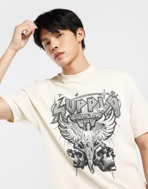 V neck style Casual Essential Tronic T-Shirt