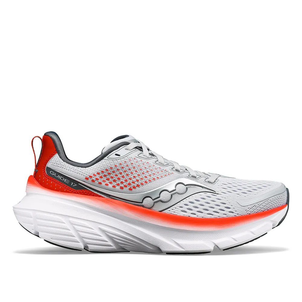 Saucony Women's Guide 17 Running Shoes flat surface running
