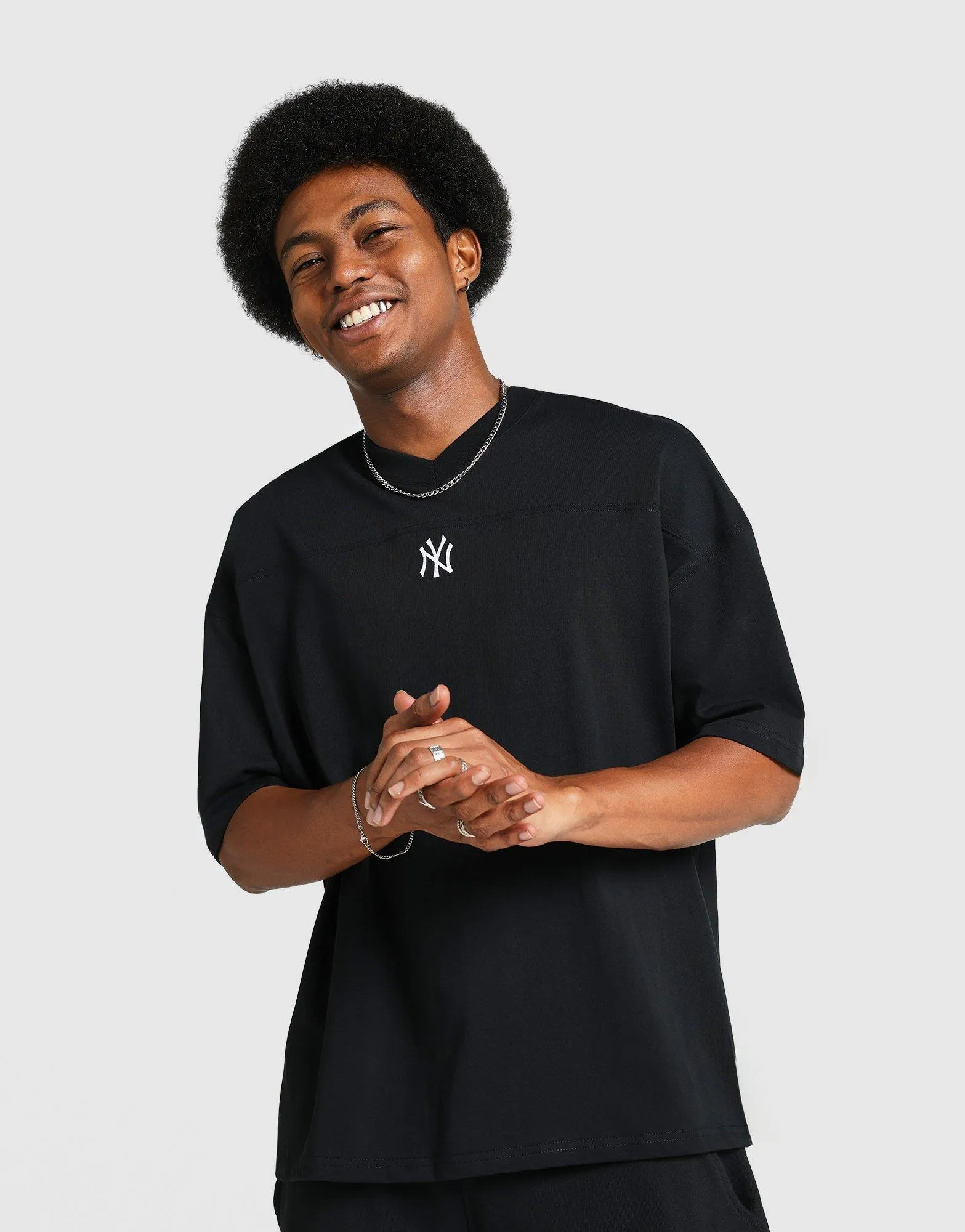 Eco Certified Fiber Slogan NY Yankees T-Shirt