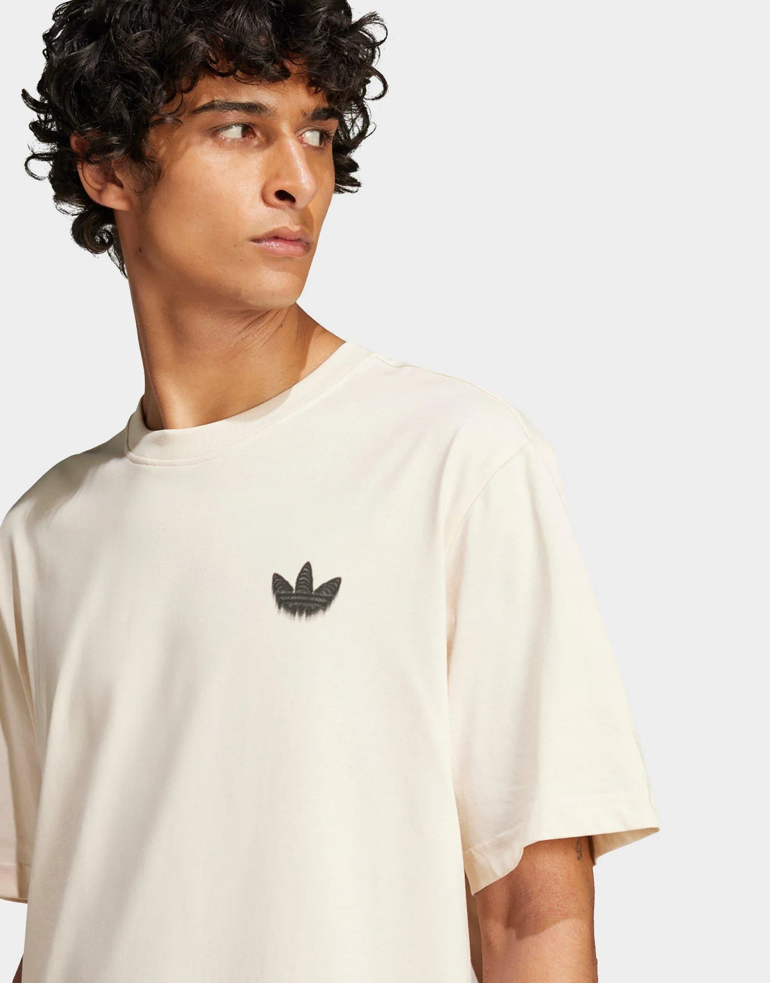 Fresh Style Reinforced Collar Skeleton Back T-Shirt